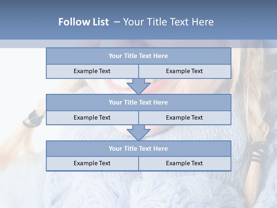 Headshot Fashion Isolated PowerPoint Template