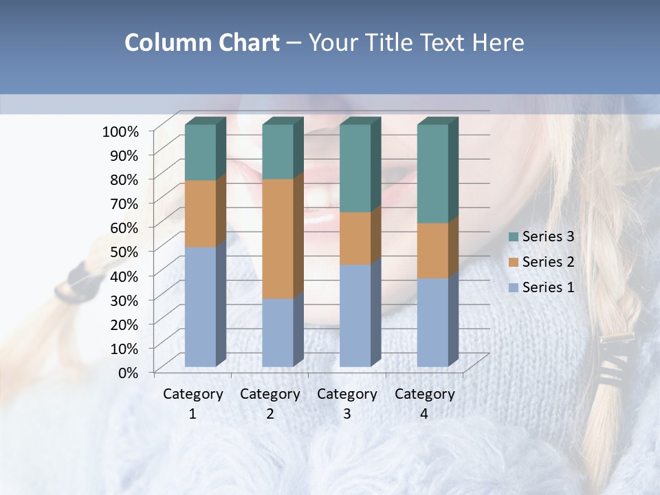 Headshot Fashion Isolated PowerPoint Template