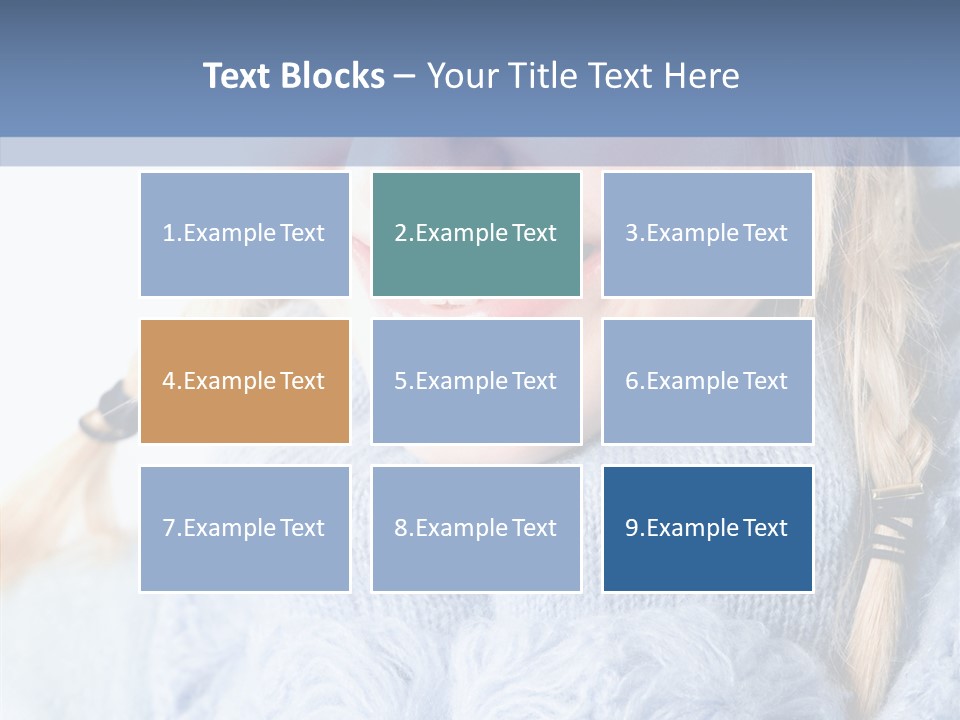 Headshot Fashion Isolated PowerPoint Template