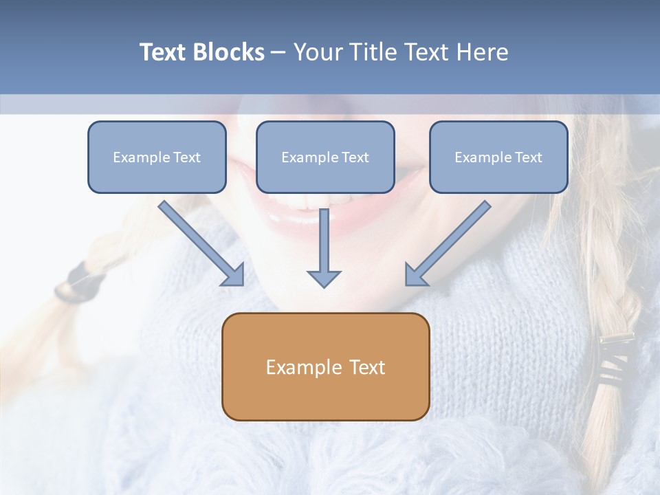 Headshot Fashion Isolated PowerPoint Template