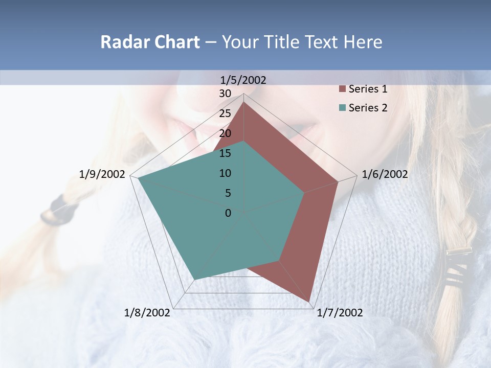 Headshot Fashion Isolated PowerPoint Template