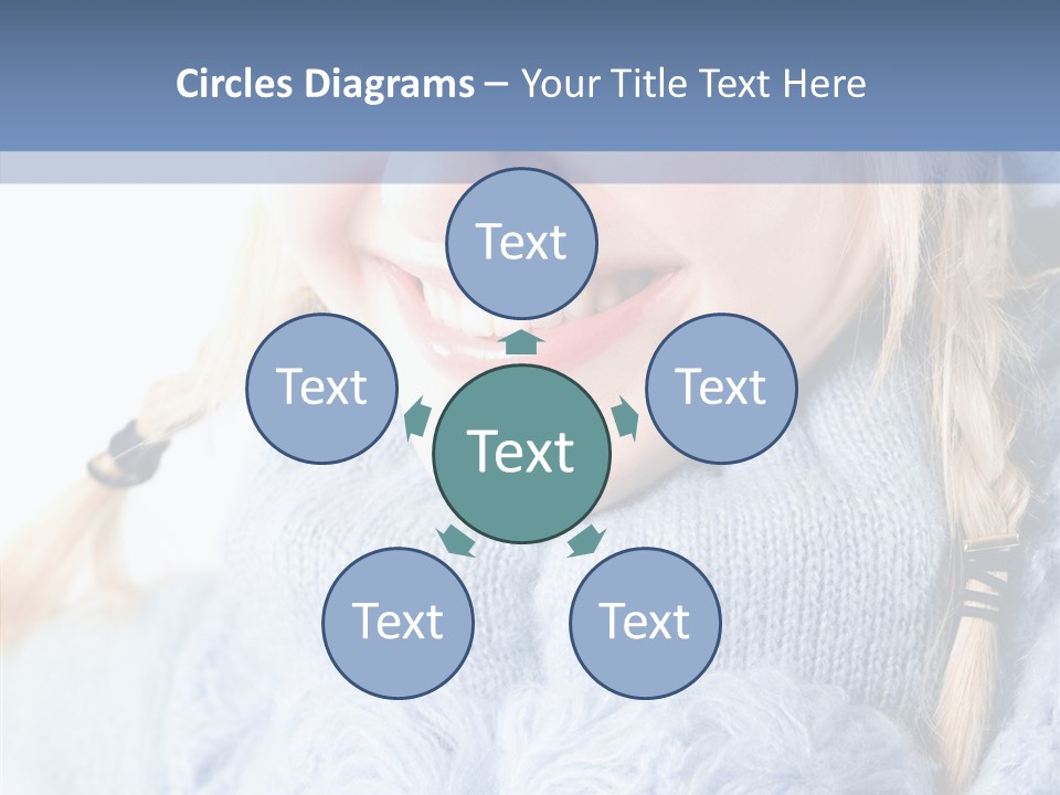 Headshot Fashion Isolated PowerPoint Template