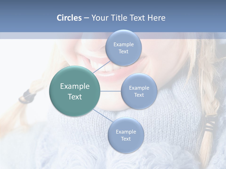 Headshot Fashion Isolated PowerPoint Template