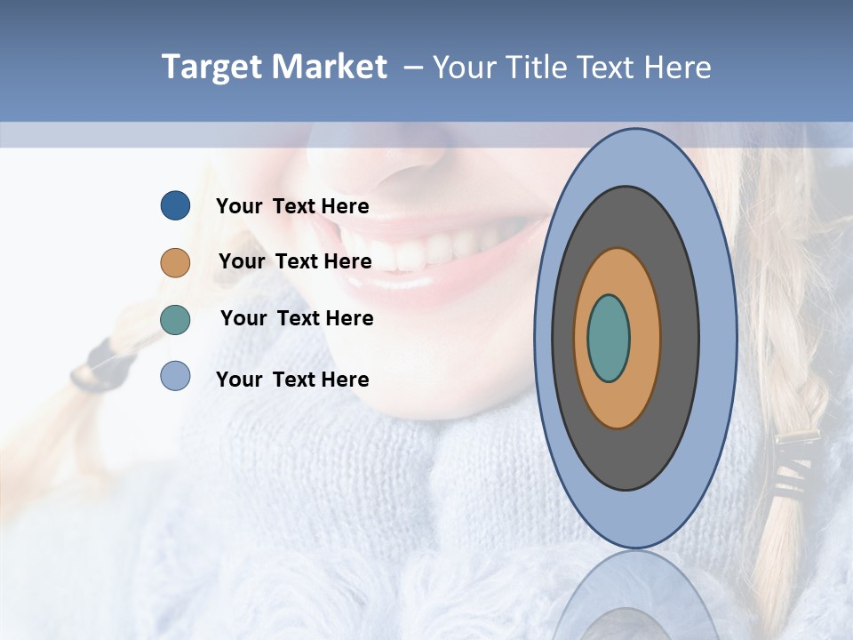 Headshot Fashion Isolated PowerPoint Template