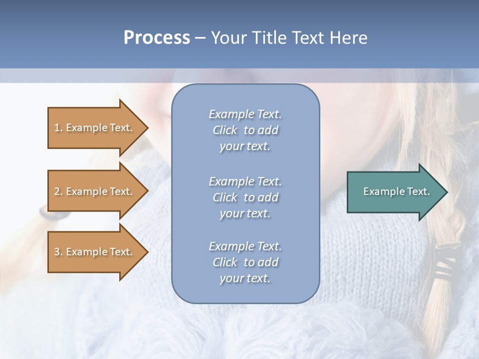 Headshot Fashion Isolated PowerPoint Template
