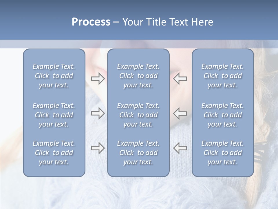 Headshot Fashion Isolated PowerPoint Template