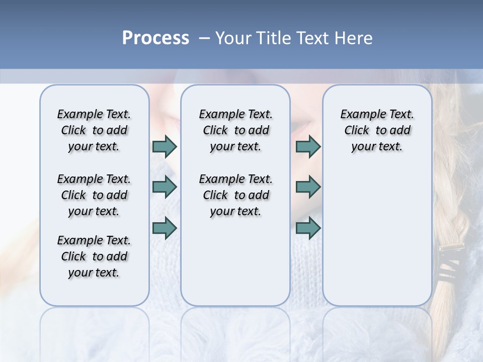 Headshot Fashion Isolated PowerPoint Template