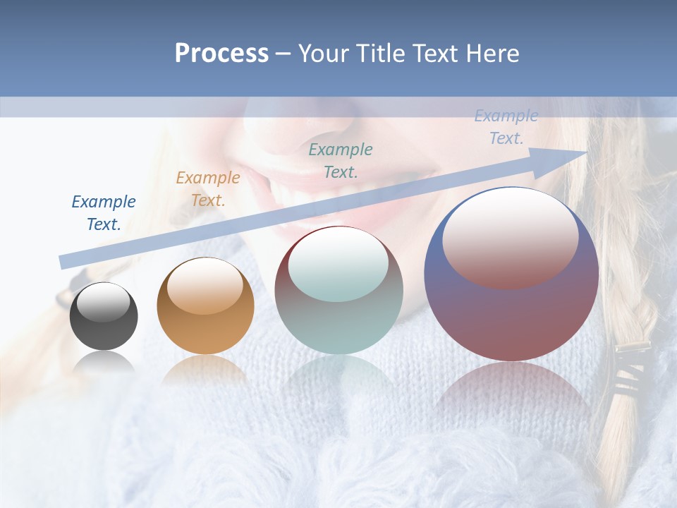 Headshot Fashion Isolated PowerPoint Template