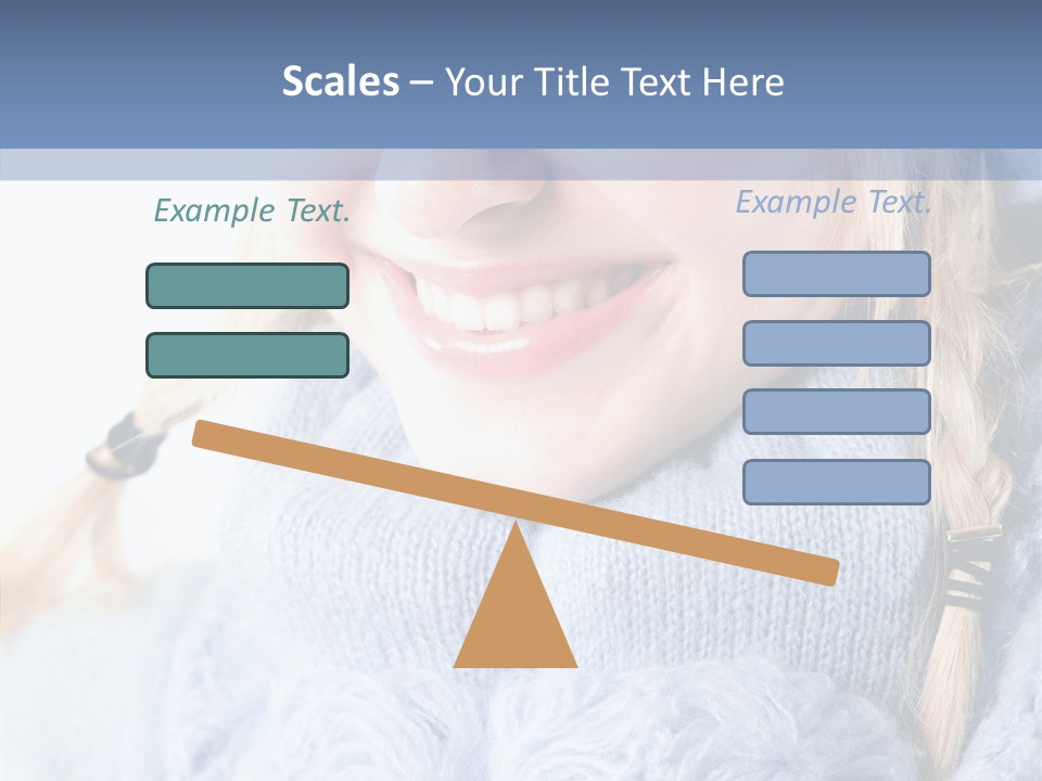 Headshot Fashion Isolated PowerPoint Template