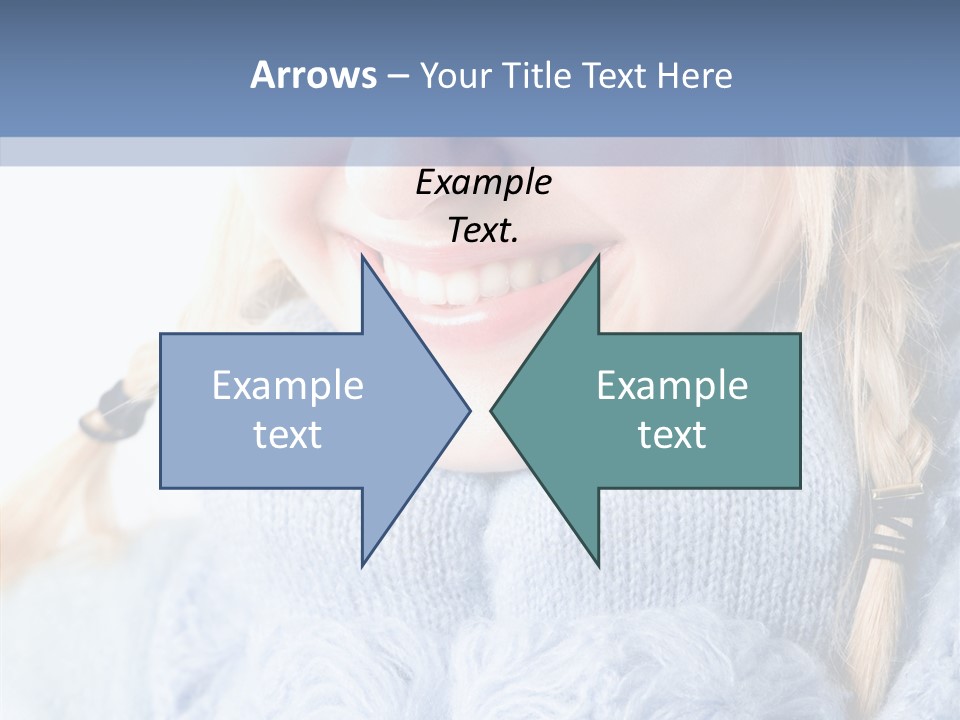 Headshot Fashion Isolated PowerPoint Template