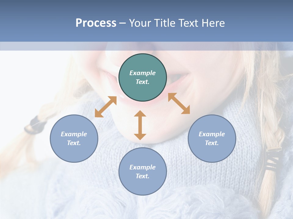 Headshot Fashion Isolated PowerPoint Template