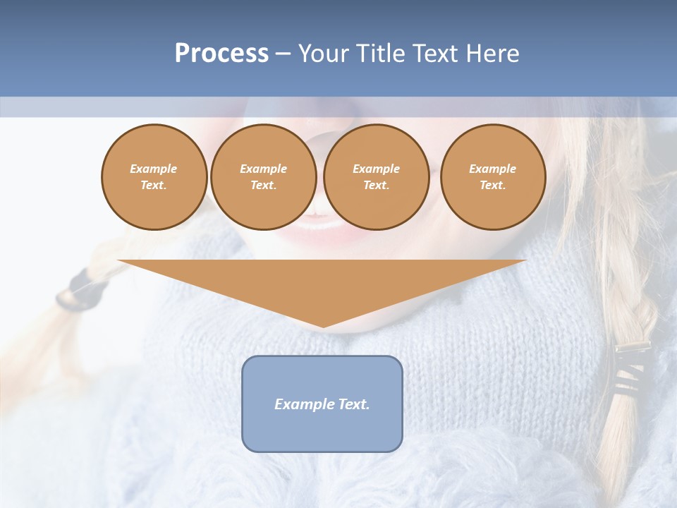 Headshot Fashion Isolated PowerPoint Template
