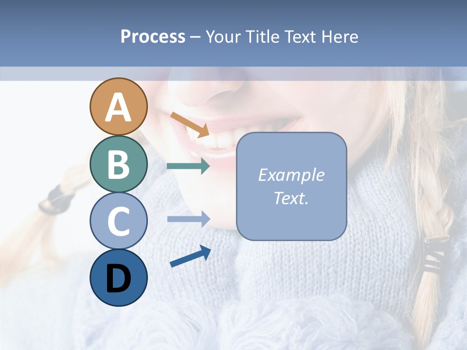 Headshot Fashion Isolated PowerPoint Template