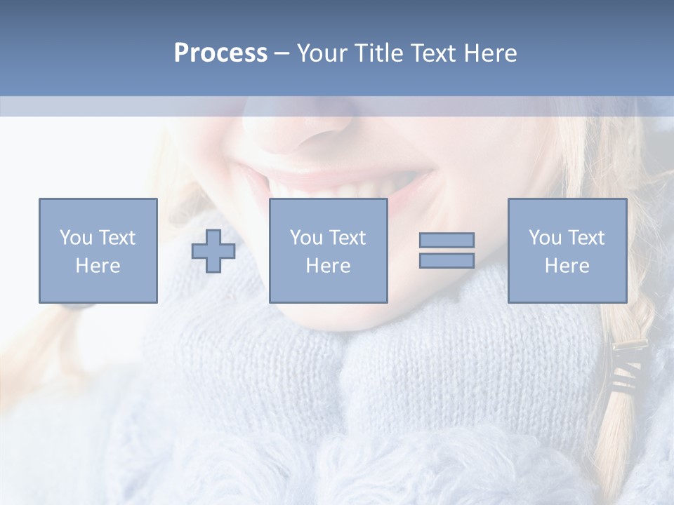 Headshot Fashion Isolated PowerPoint Template
