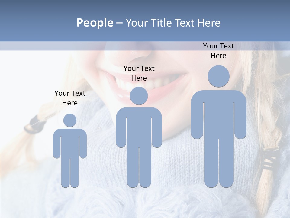 Headshot Fashion Isolated PowerPoint Template