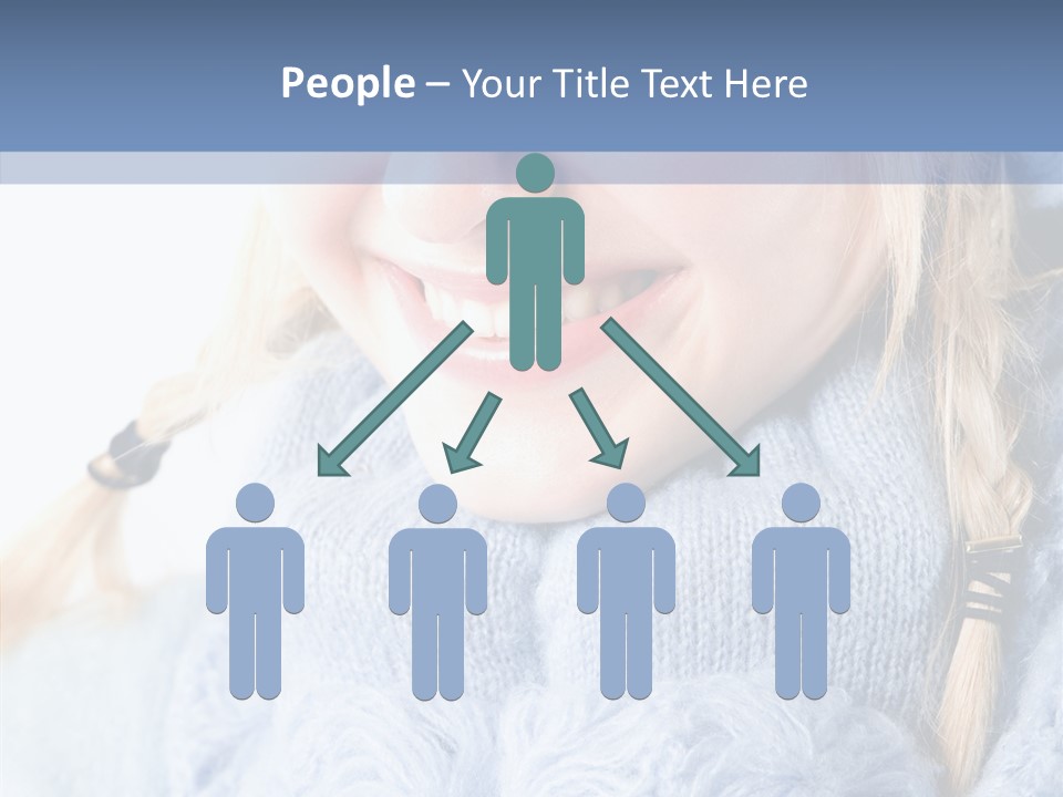 Headshot Fashion Isolated PowerPoint Template