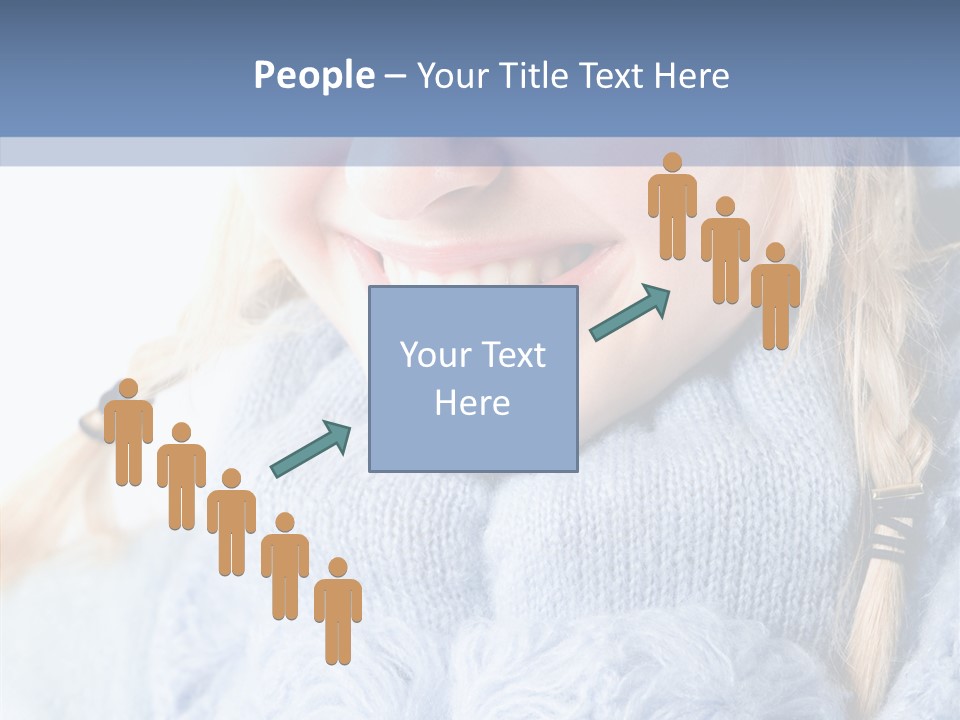 Headshot Fashion Isolated PowerPoint Template