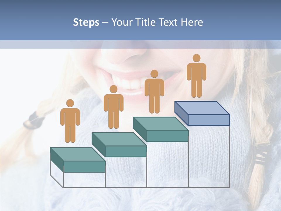 Headshot Fashion Isolated PowerPoint Template