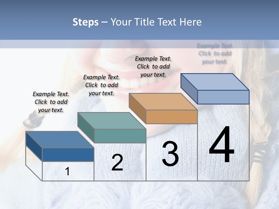 Headshot Fashion Isolated PowerPoint Template