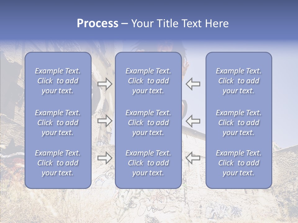 Caucasian Crying Emo PowerPoint Template