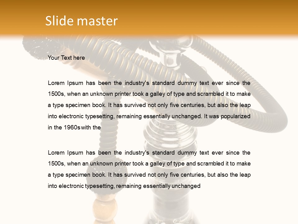 Nargile Conceptual Chill PowerPoint Template