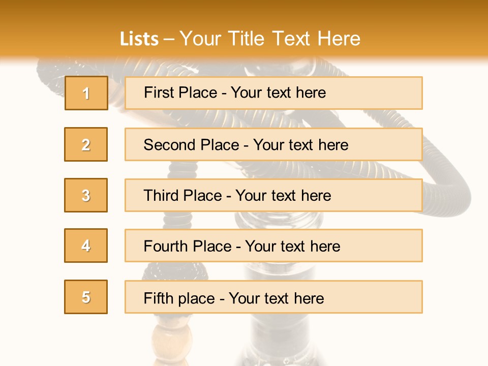 Nargile Conceptual Chill PowerPoint Template