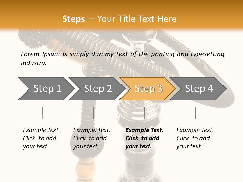 Nargile Conceptual Chill PowerPoint Template