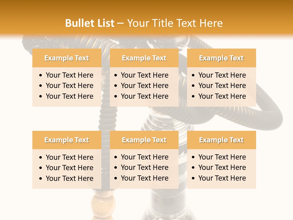 Nargile Conceptual Chill PowerPoint Template