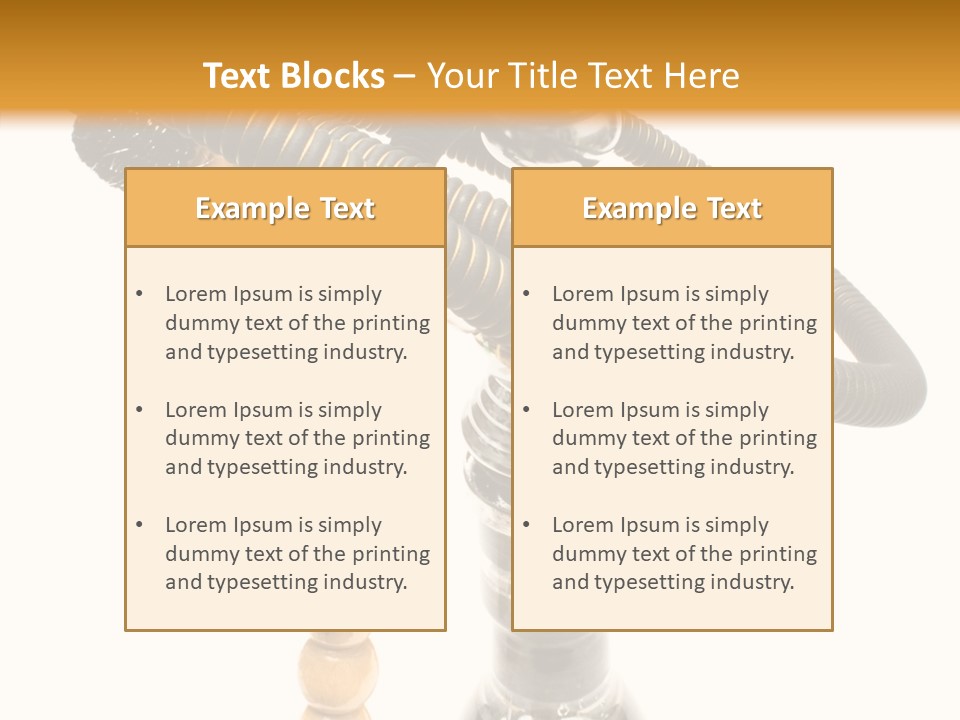 Nargile Conceptual Chill PowerPoint Template