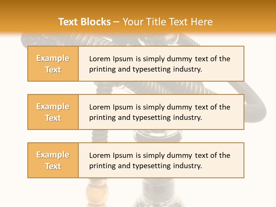 Nargile Conceptual Chill PowerPoint Template