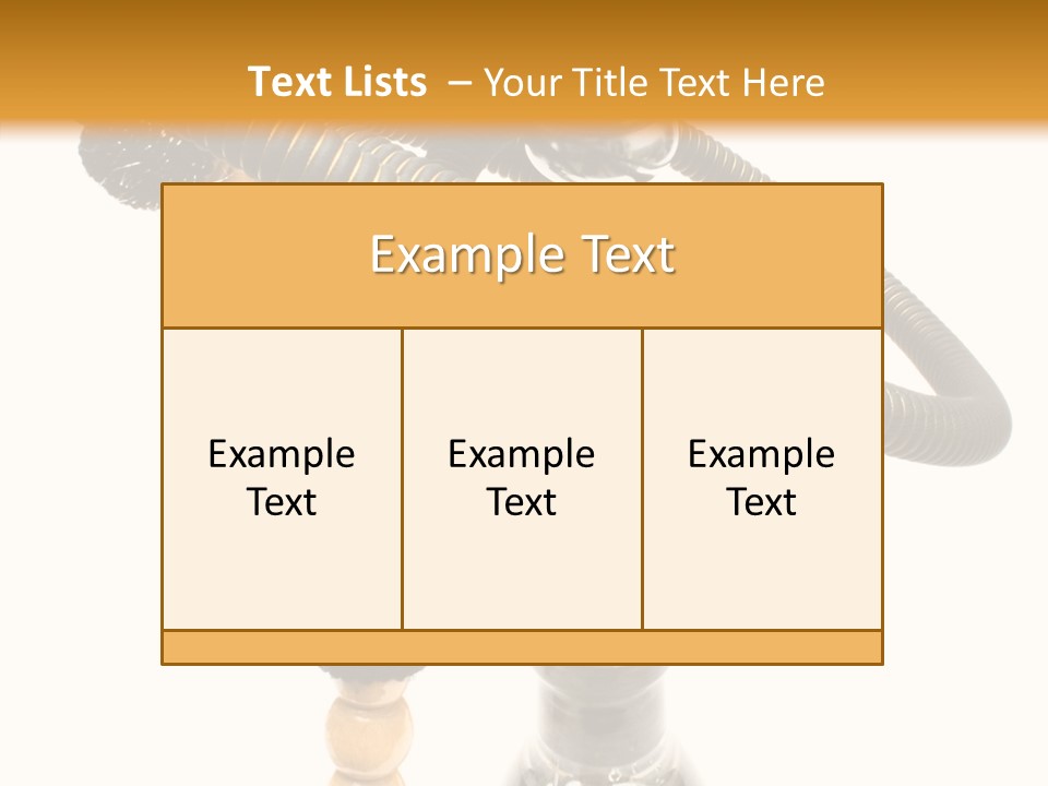 Nargile Conceptual Chill PowerPoint Template