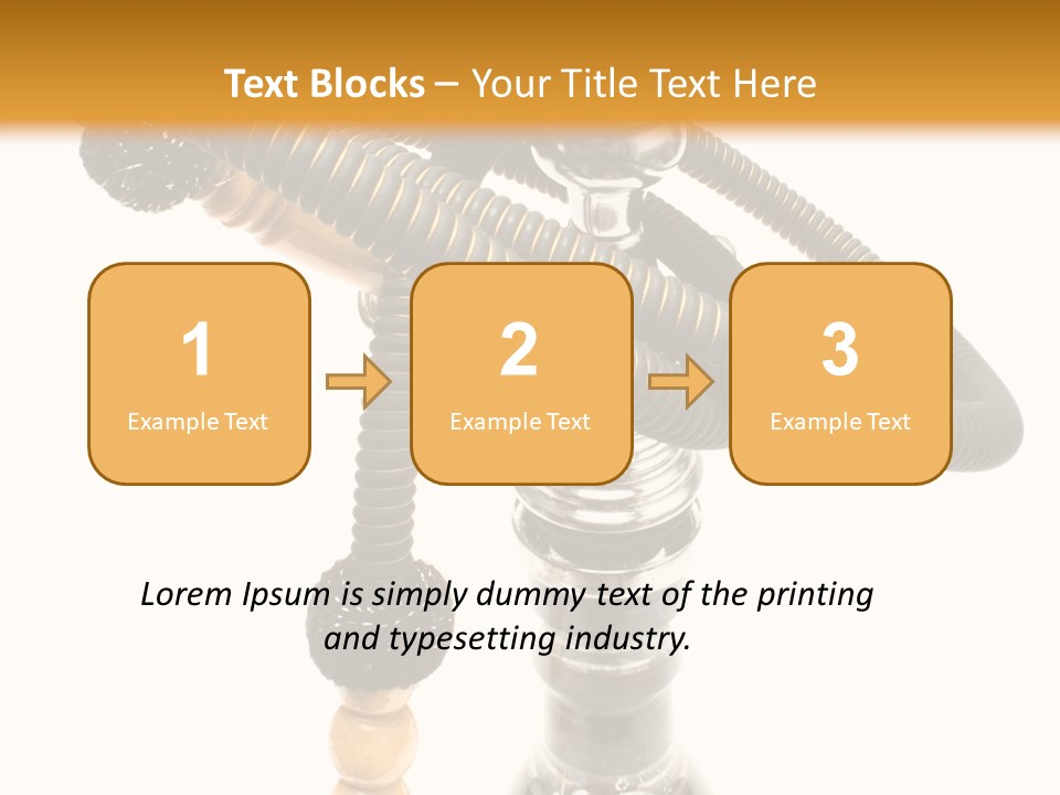 Nargile Conceptual Chill PowerPoint Template