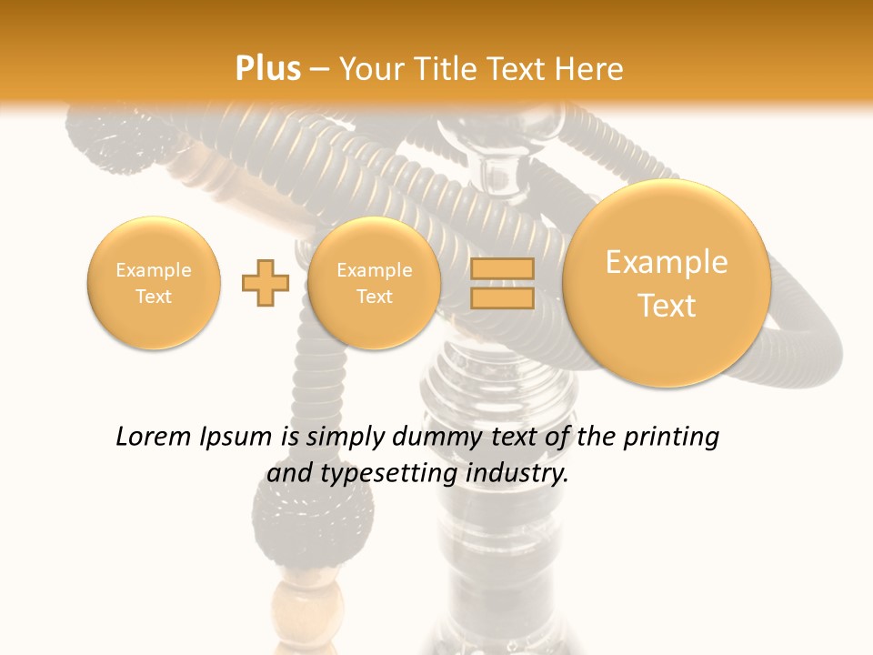 Nargile Conceptual Chill PowerPoint Template