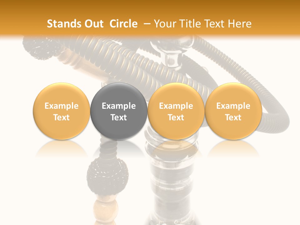 Nargile Conceptual Chill PowerPoint Template