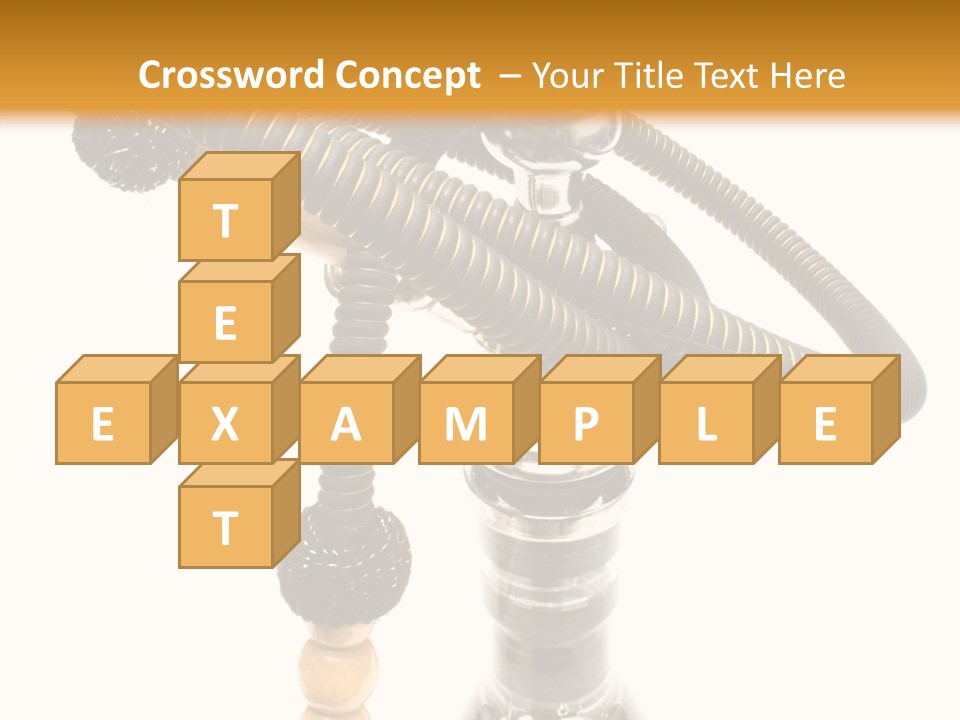 Nargile Conceptual Chill PowerPoint Template