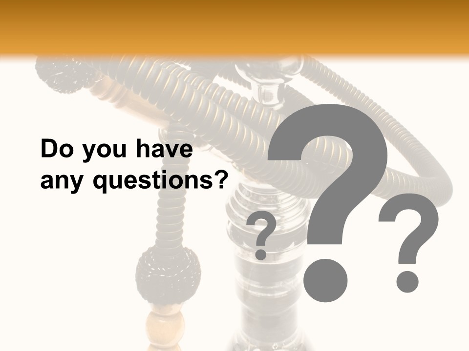 Nargile Conceptual Chill PowerPoint Template