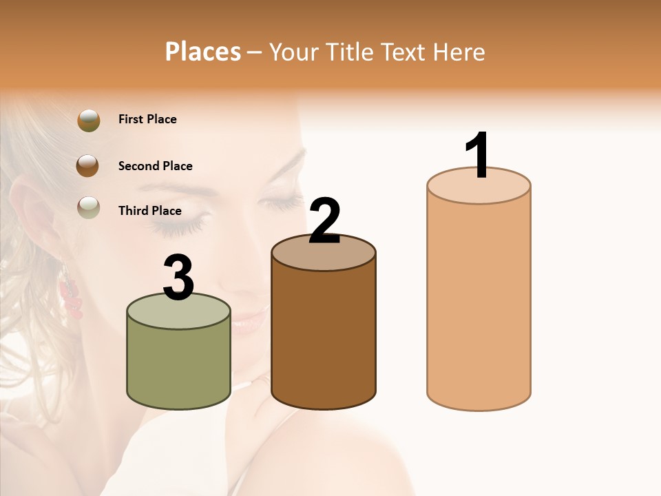 Bride Luxury Make Up PowerPoint Template