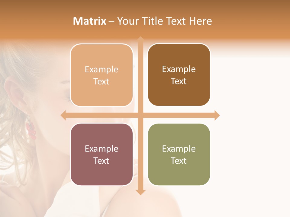 Bride Luxury Make Up PowerPoint Template