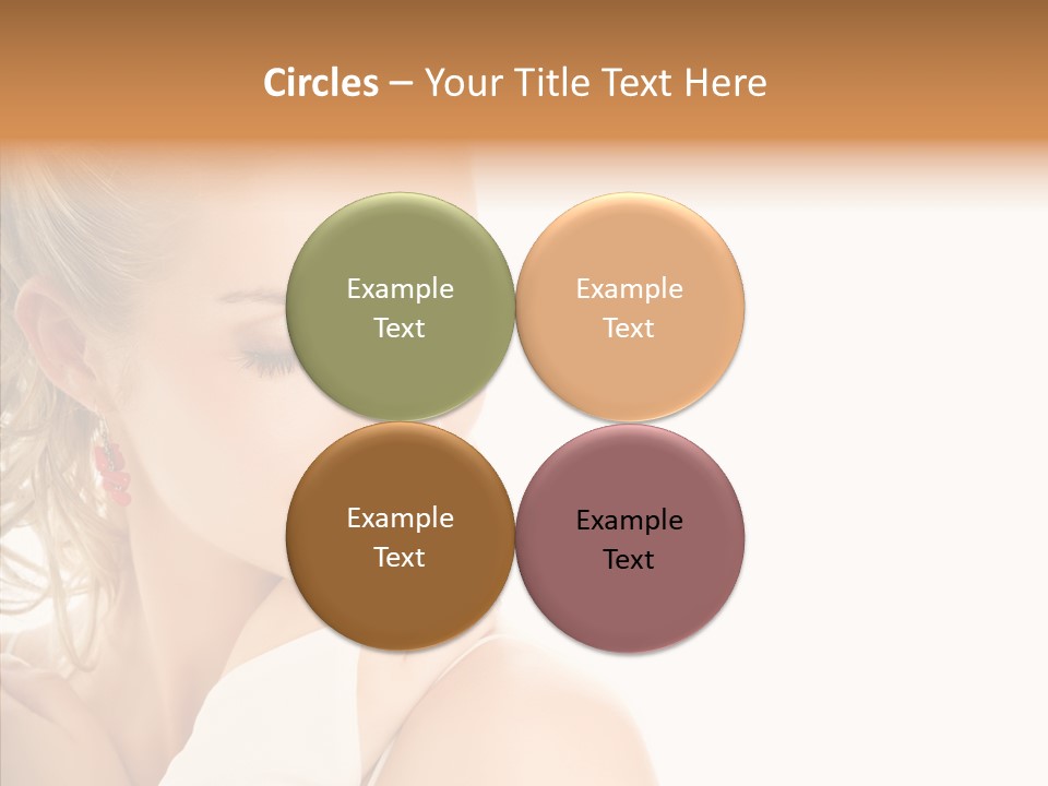 Bride Luxury Make Up PowerPoint Template