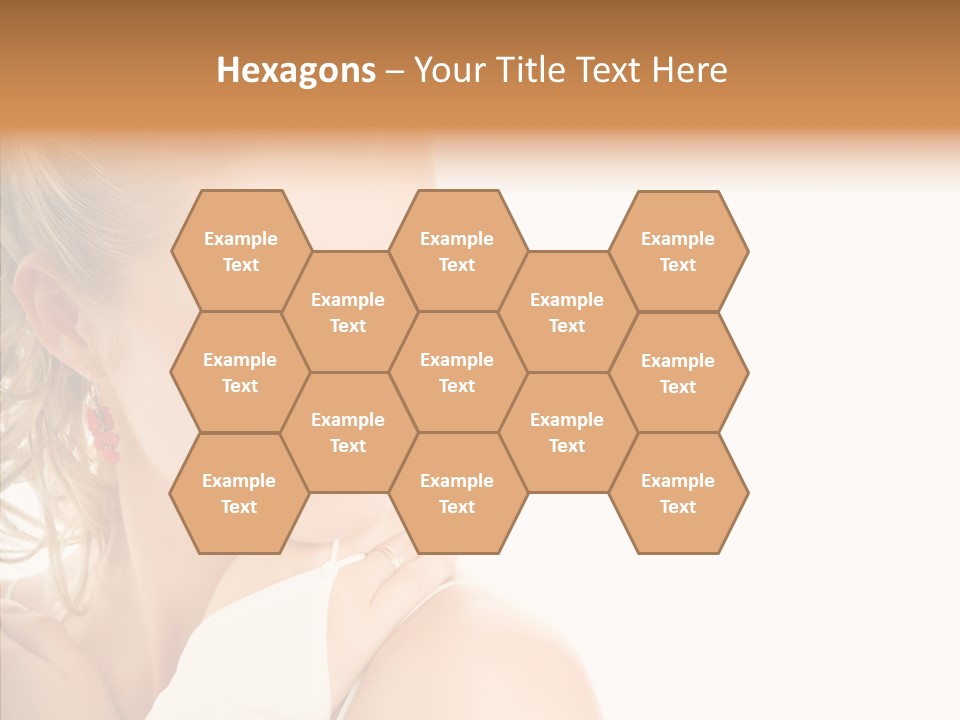 Bride Luxury Make Up PowerPoint Template