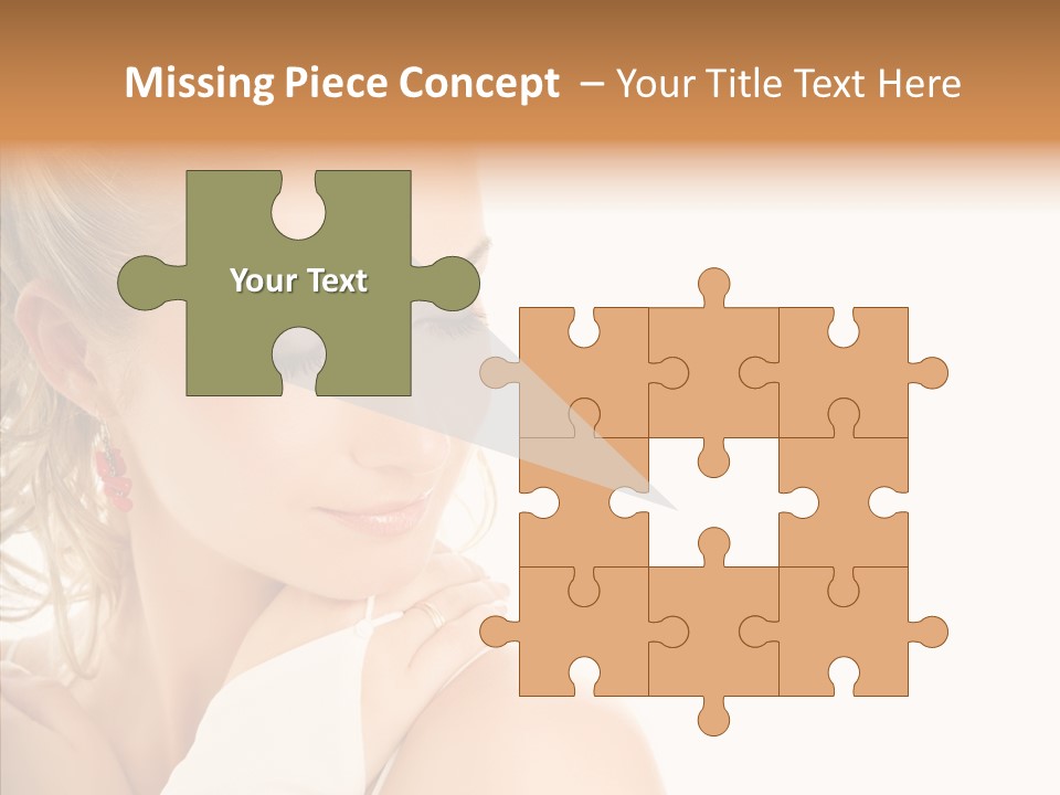 Bride Luxury Make Up PowerPoint Template