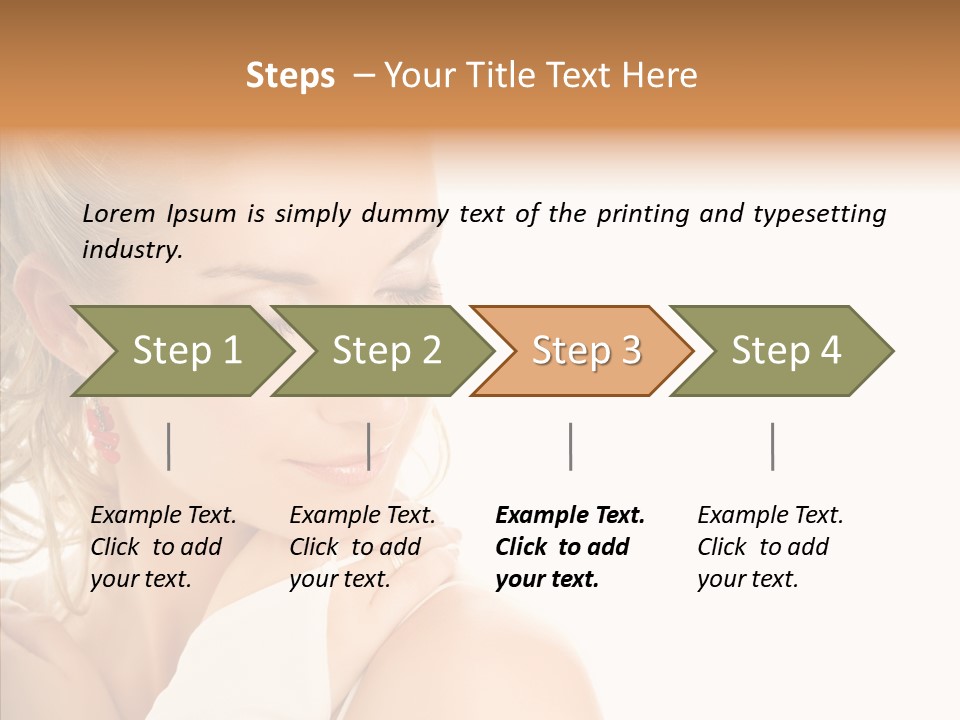 Bride Luxury Make Up PowerPoint Template