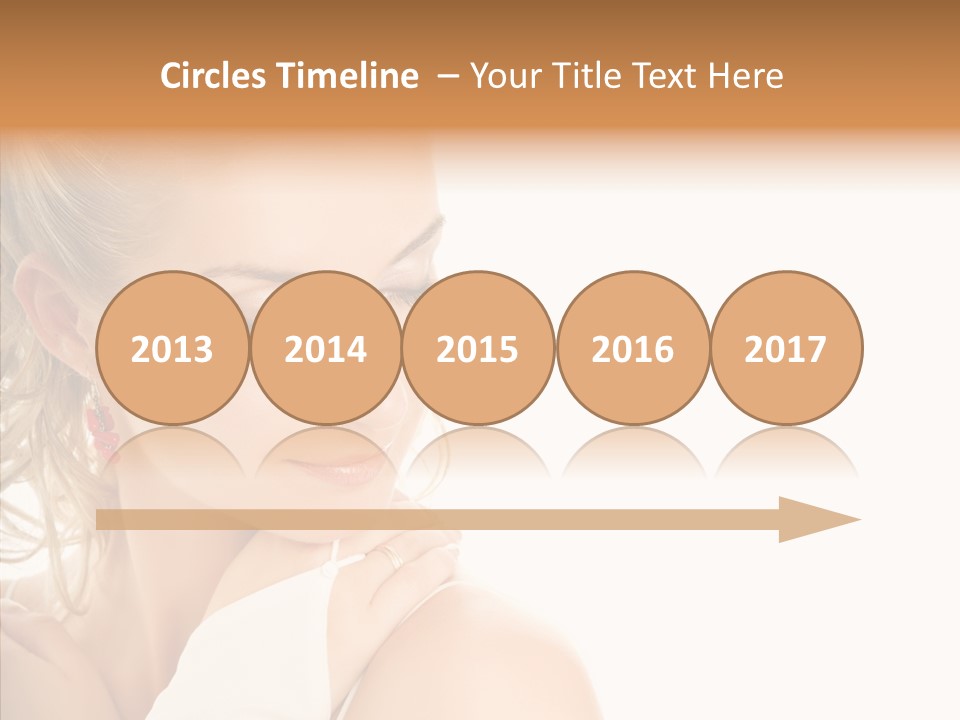 Bride Luxury Make Up PowerPoint Template