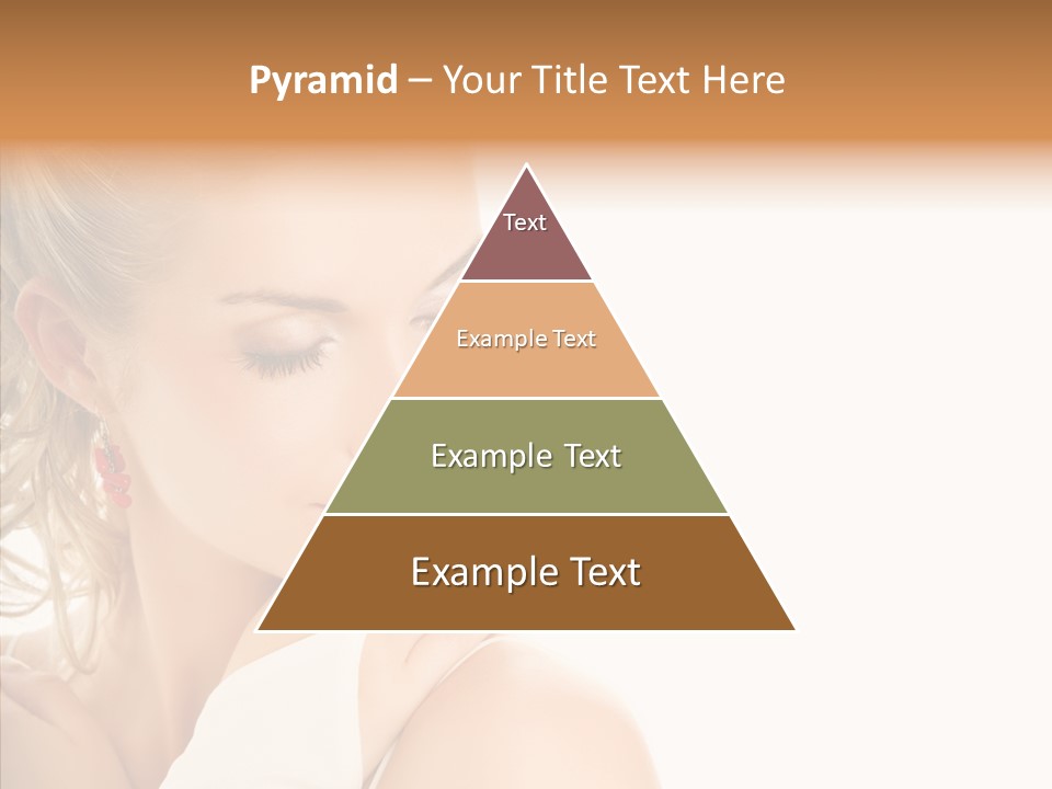 Bride Luxury Make Up PowerPoint Template