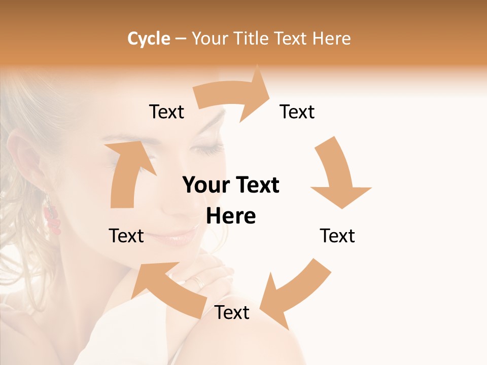 Bride Luxury Make Up PowerPoint Template