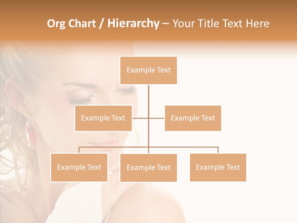 Bride Luxury Make Up PowerPoint Template