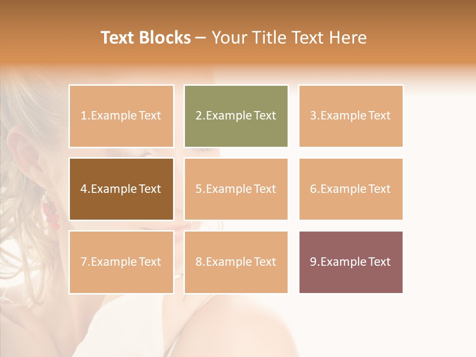 Bride Luxury Make Up PowerPoint Template