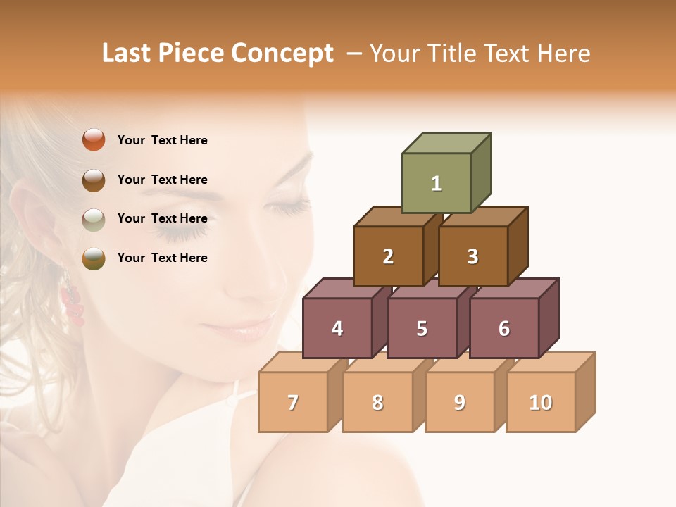 Bride Luxury Make Up PowerPoint Template