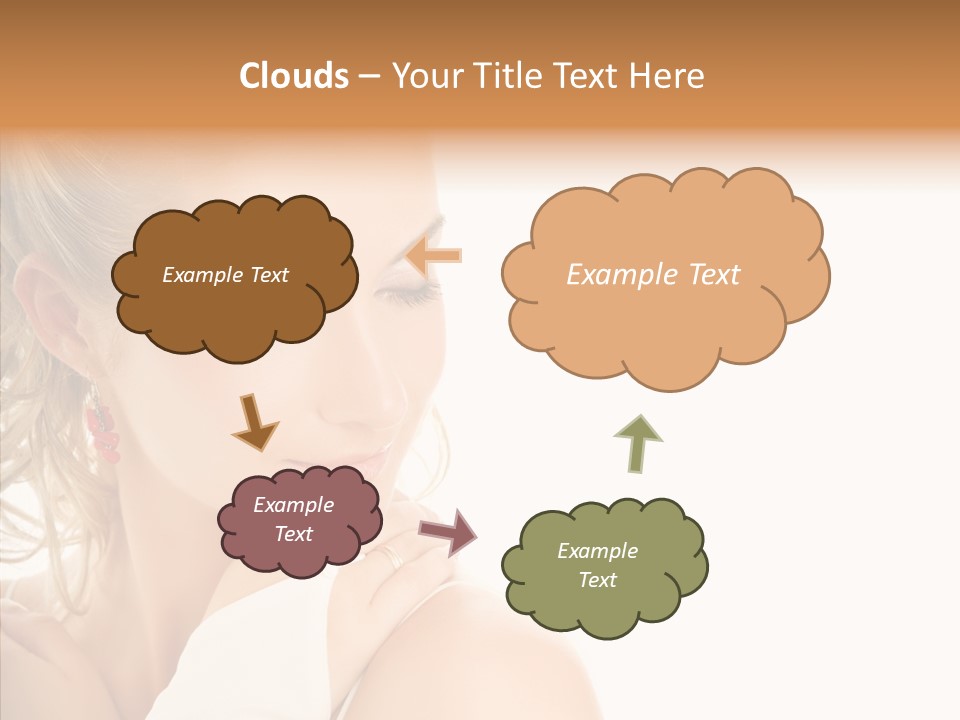 Bride Luxury Make Up PowerPoint Template