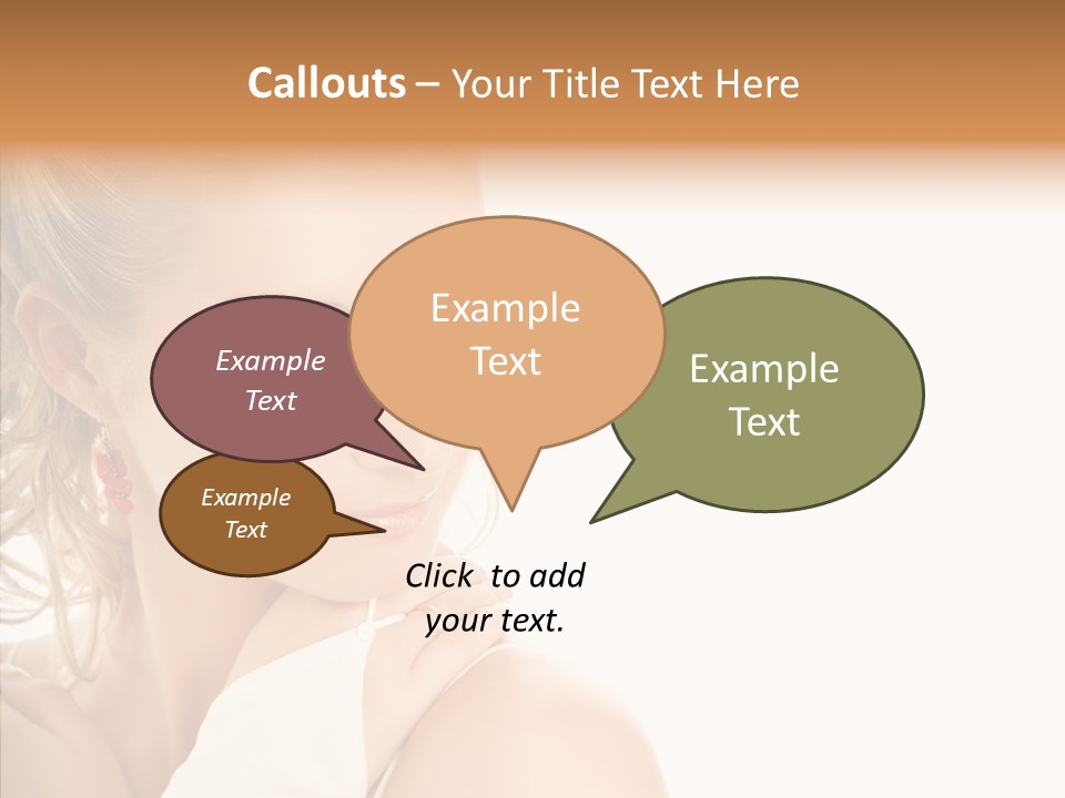 Bride Luxury Make Up PowerPoint Template